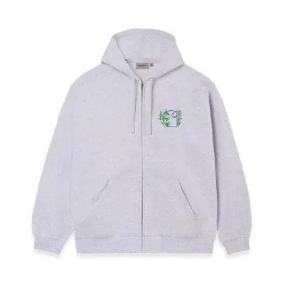 Carhartt WIP Hooded Stray Growth Jacket "Ash Heather"