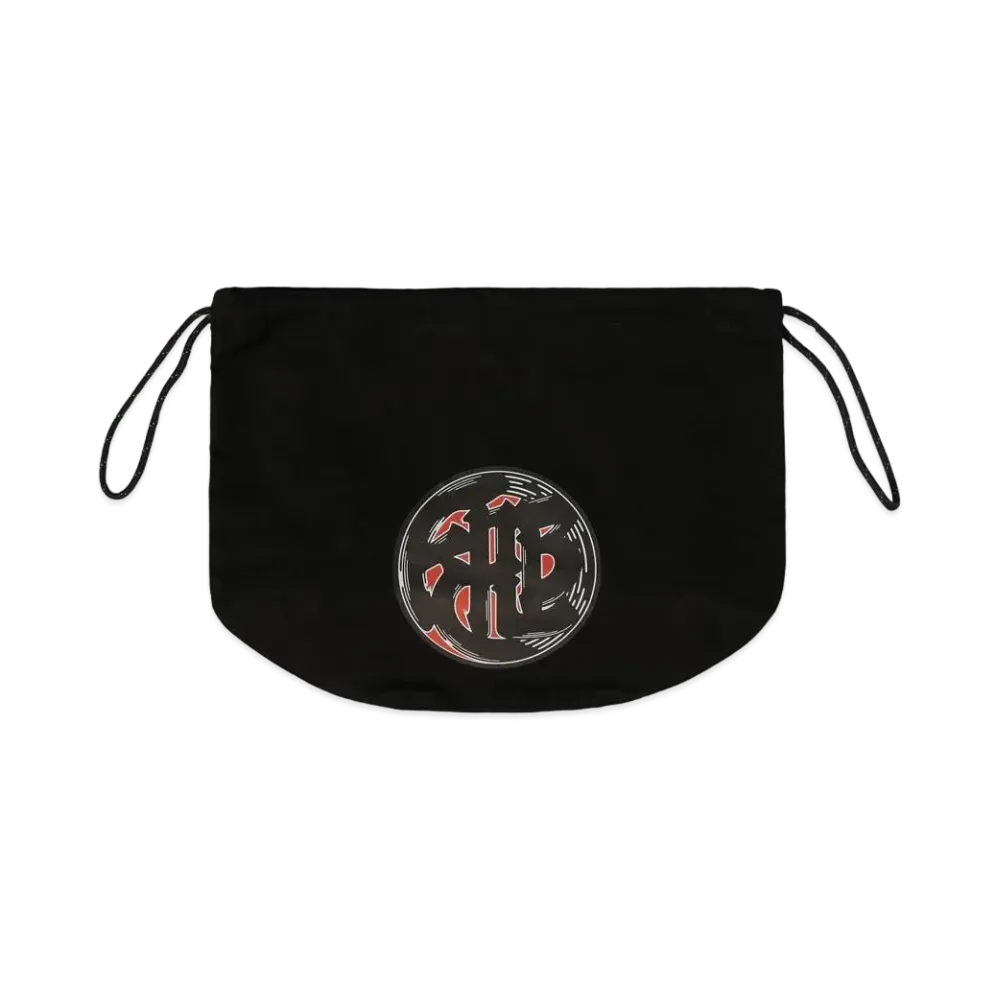 F.C.Real Bristol Sneakerwolf Drawstring Bag "Black"