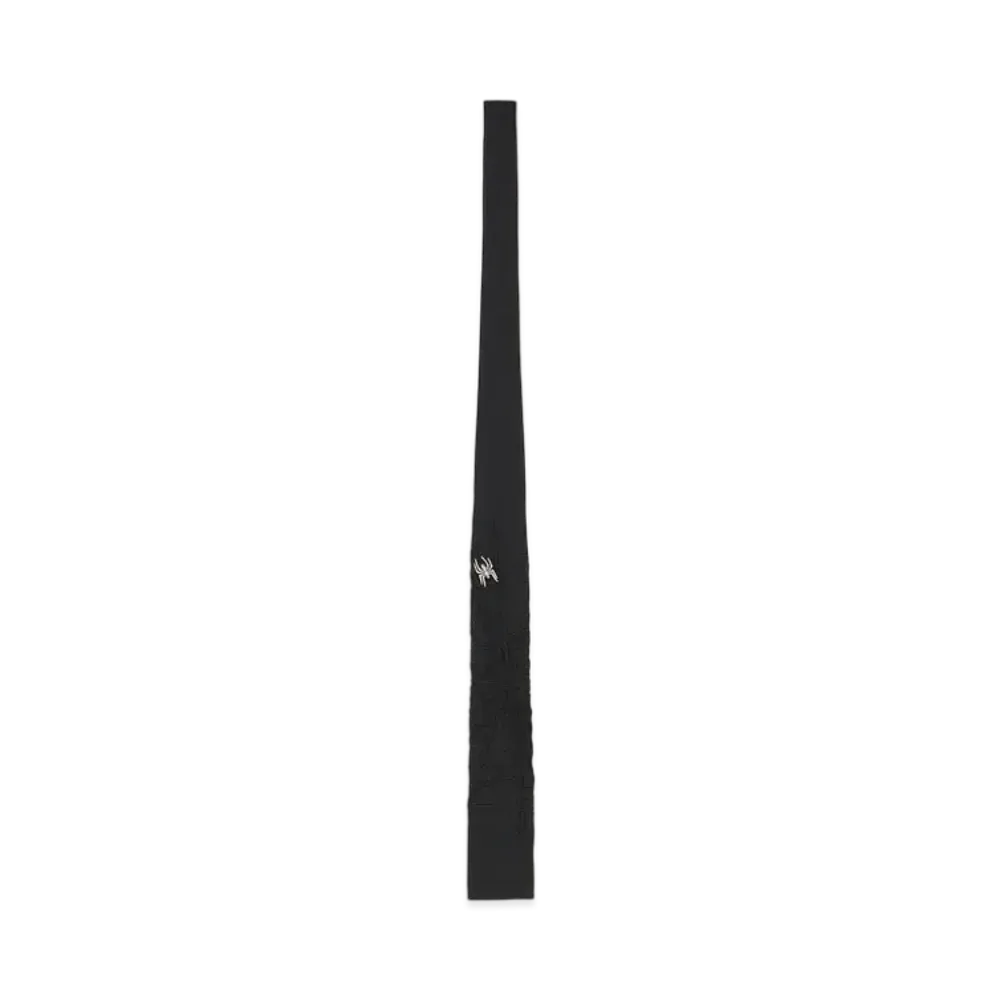 Yohji Yamamoto Pour Homme W/GABARDINE SPIDER EMBROIDERY TIE "Black/Black"