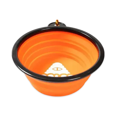 POLeR Silicone Bowl Pet "Orange"