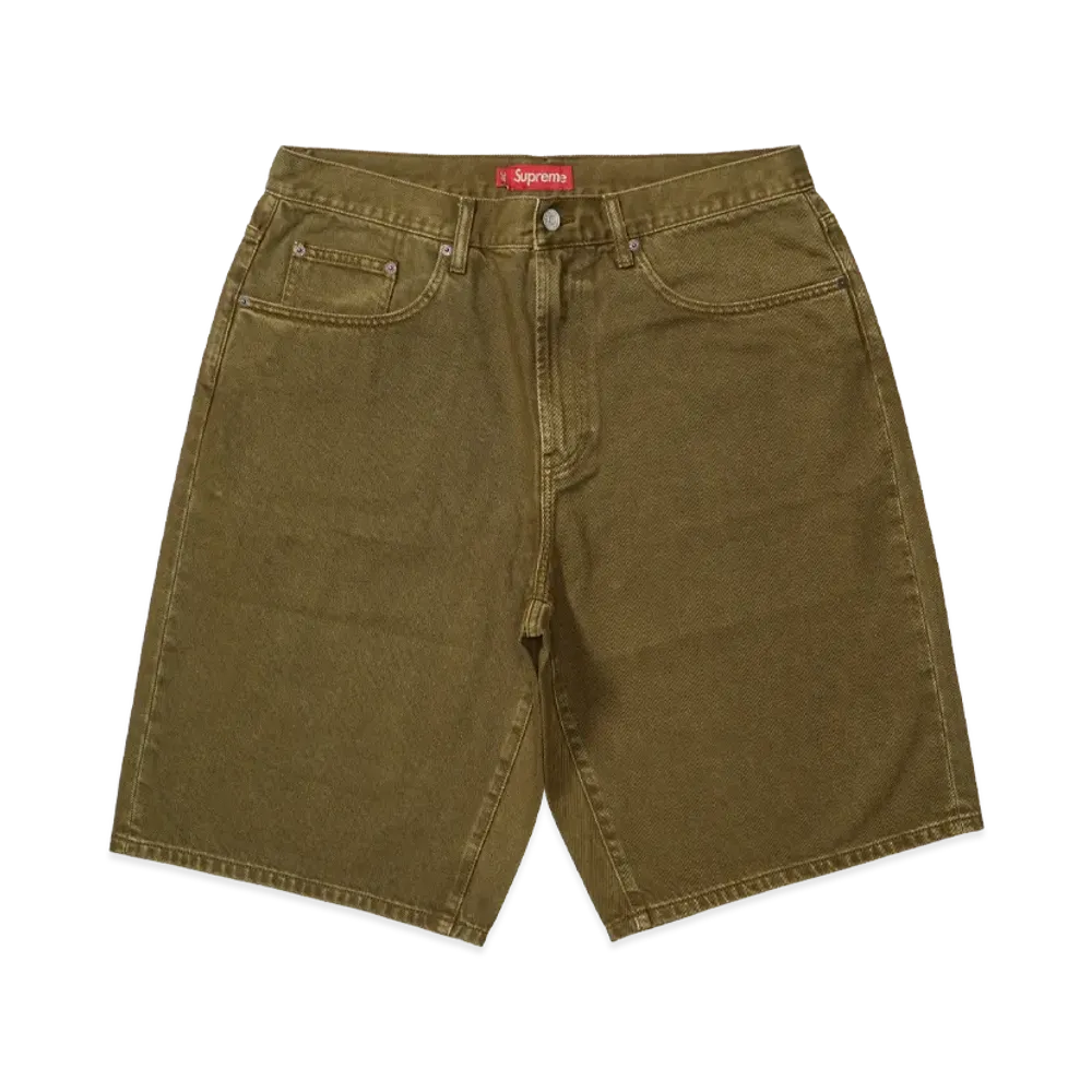 Supreme Baggy Denim Short (26SS) "Olive"