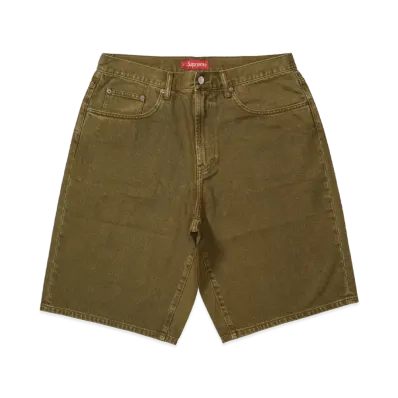 Supreme Baggy Denim Short (26SS) "Olive"