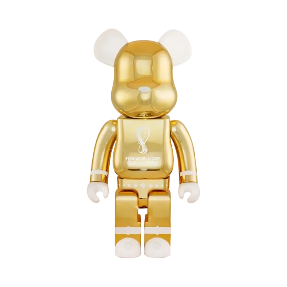 Bearbrick FIFA WORLD CUP QATAR 2022 (TM) OLP GOLD 1000%