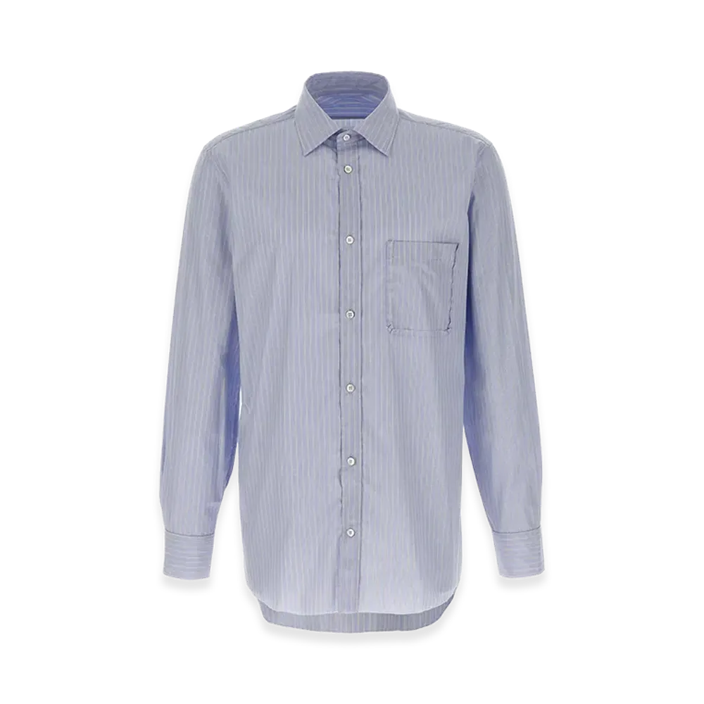 Maison Margiela Striped Shirt "Light Blue"