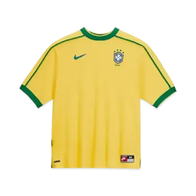 Nike Brazil 1998 Reissue Men's Soccer Replica Uniform "Yellow"