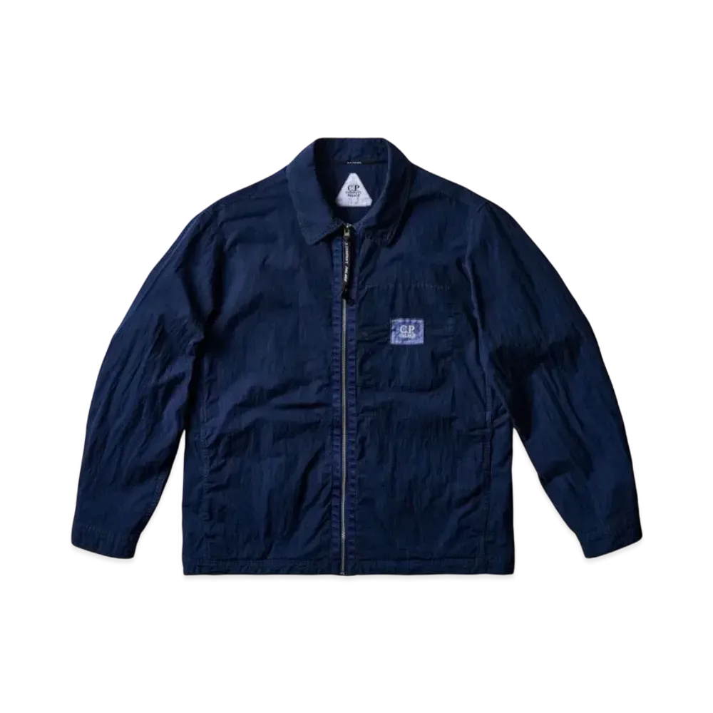 PALACE x C.P. Company 50 Fili Heavy Overshirt "Navy"