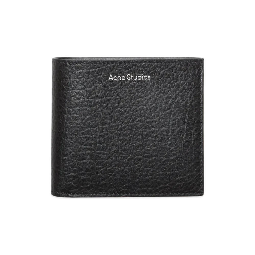 Acne Studios Folded Leather Wallet "Black"