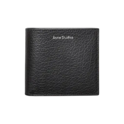 Acne Studios Folded Leather Wallet "Black"