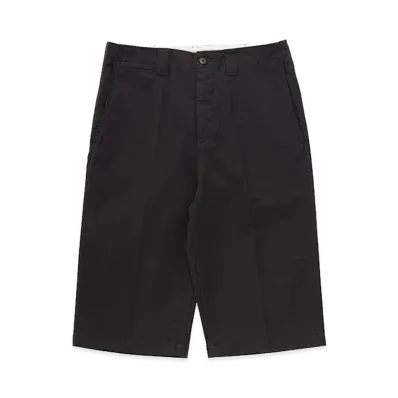 visvim Wide Chino Shorts "Black"