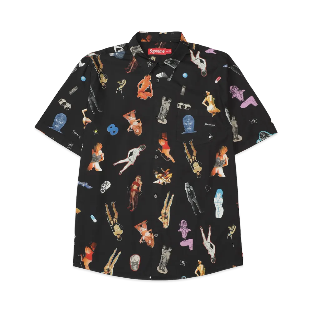 Supreme Girls Collage S/S Shirt "Black"