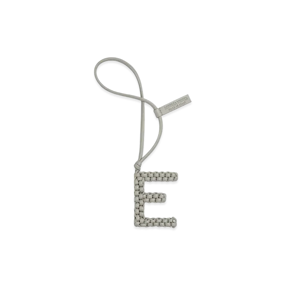 Bottega Veneta Letter E Charm "Sterling"