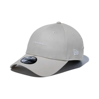 NEW ERA 9Forty Fabric Series Script Logo Twill "Beige"