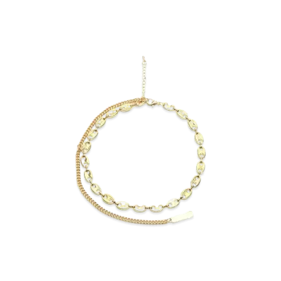 atmos Pink Chain Choker "Gold"