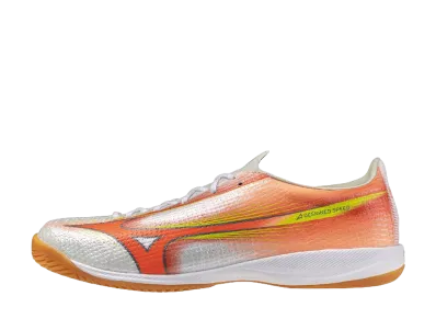 Mizuno α 3 Elite In "White/Orange/Yellow"