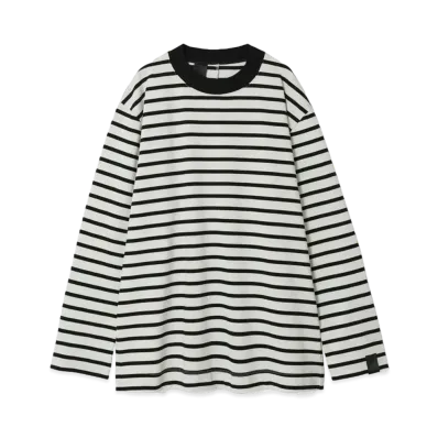 N.HOOLYWOOD Mock Neck Long Sleeve "Black"