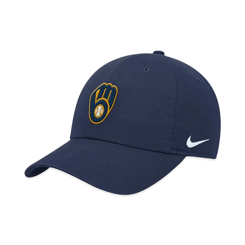 MLB x Nike Brewers Organic Cotton Cap "Navy"
