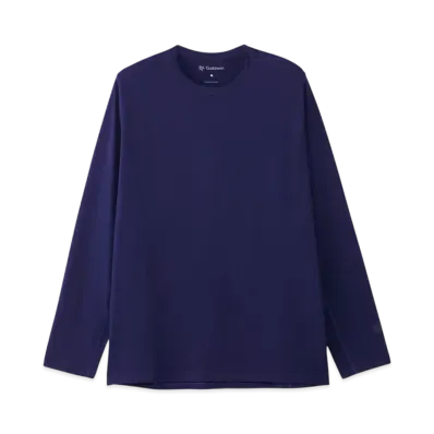 Goldwin Waffle Dry Long Sleeve T-Shirt (Unisex) "Deep Cobalt"