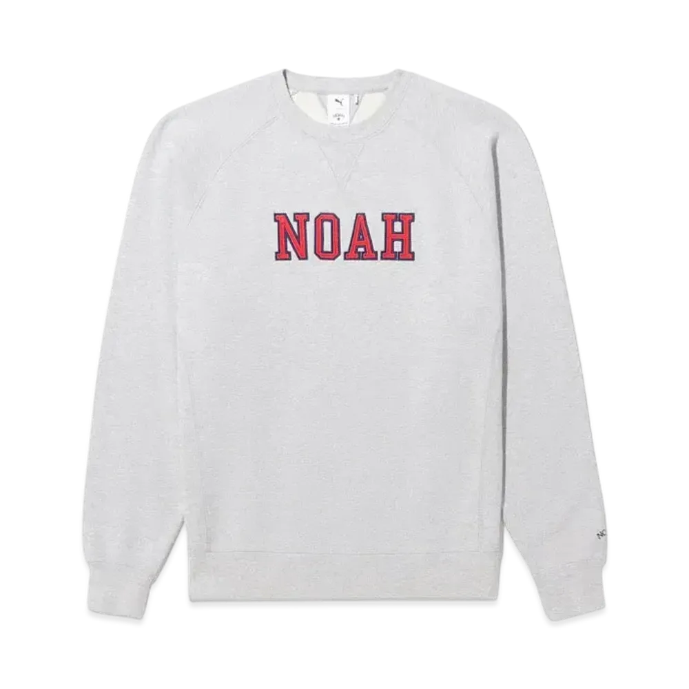 Noah x PUMA Varsity Crewneck "Hether Grey"