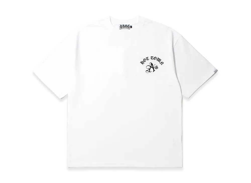 APHRODITEGANG A's Hot Town Embroidery S/S Tee "White"