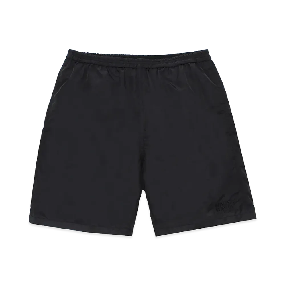 WACKO MARIA Nylon Board Shorts "Black"