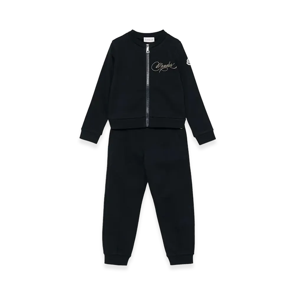 MONCLER Cotton Tracksuit "Blue"