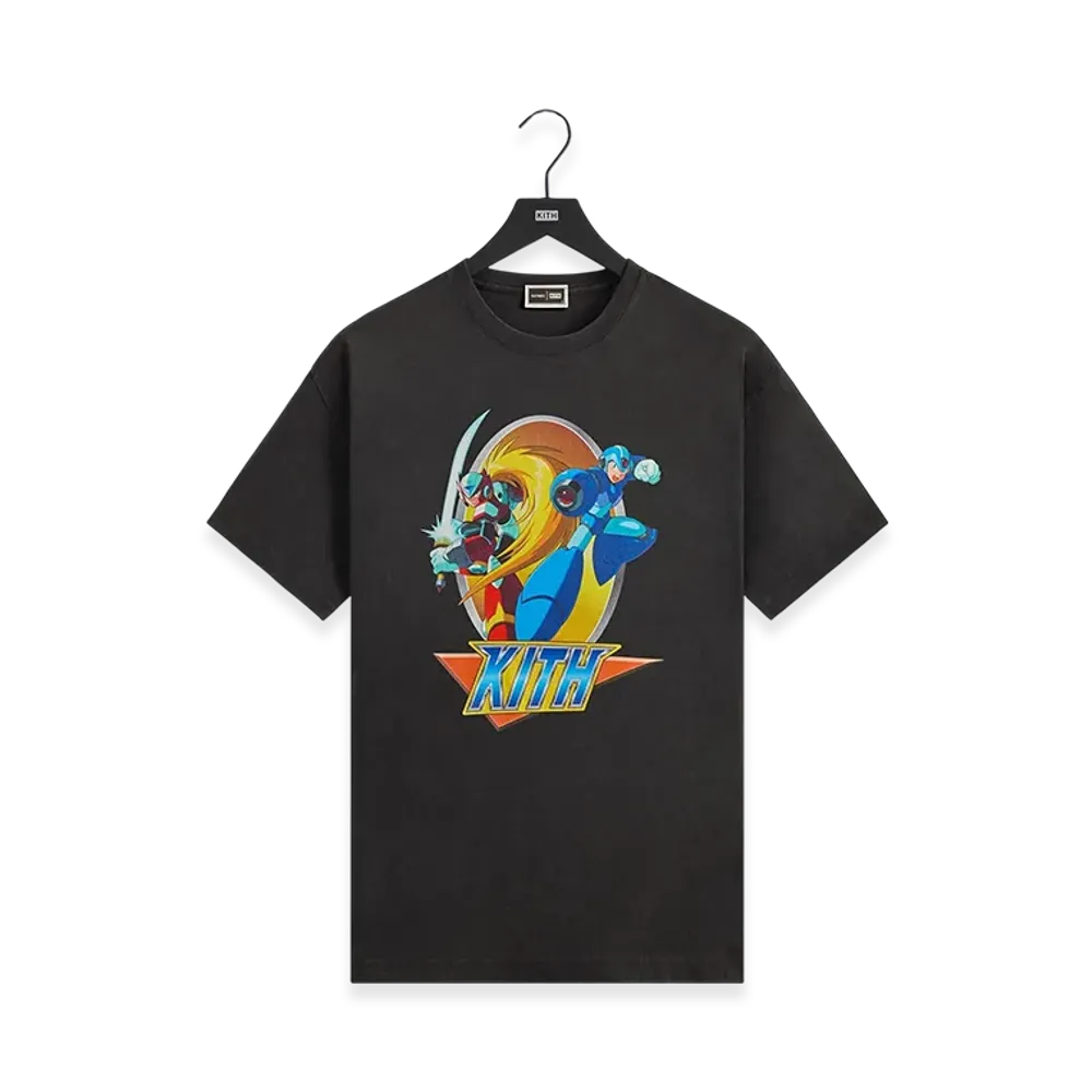 Kith x Capcom Mega Man Vintage Tee "Black"