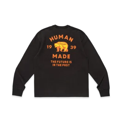 HUMAN MADE Graphic L/S T-Shirt "Black"