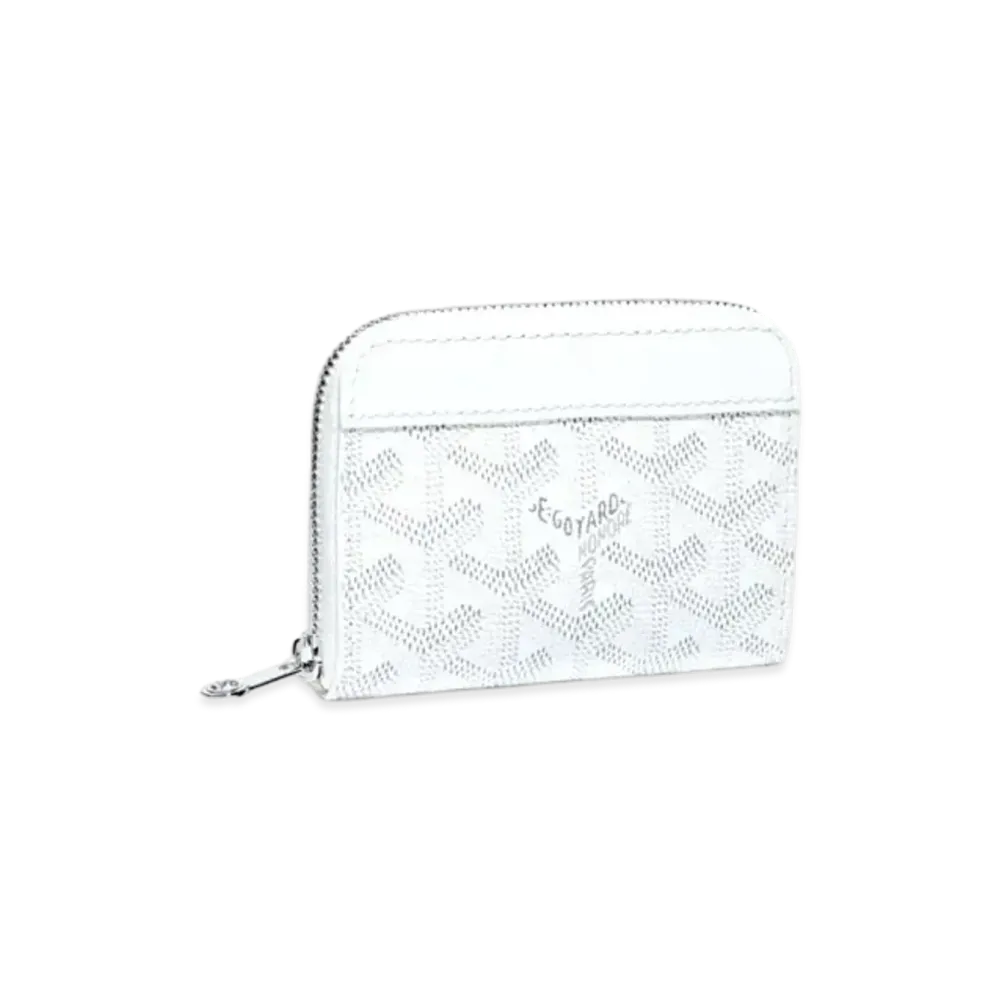Goyard Matignon Mini Wallet "White"