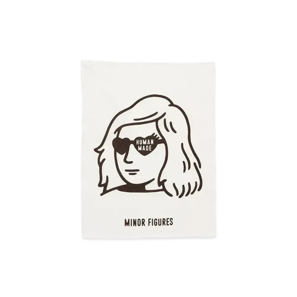 HUMAN MADE x MINOR FIGURES Kitchen Cloth "White"