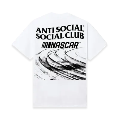 ANTI SOCIAL SOCIAL CLUB x NASCAR Too Tough To Tame Tee "White"