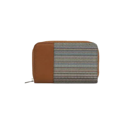 Paul Smith Coated Canvas Coin Case "Multi"