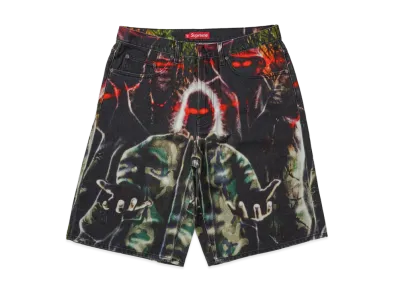 Supreme Shadows Baggy Denim Short "Multicolor"