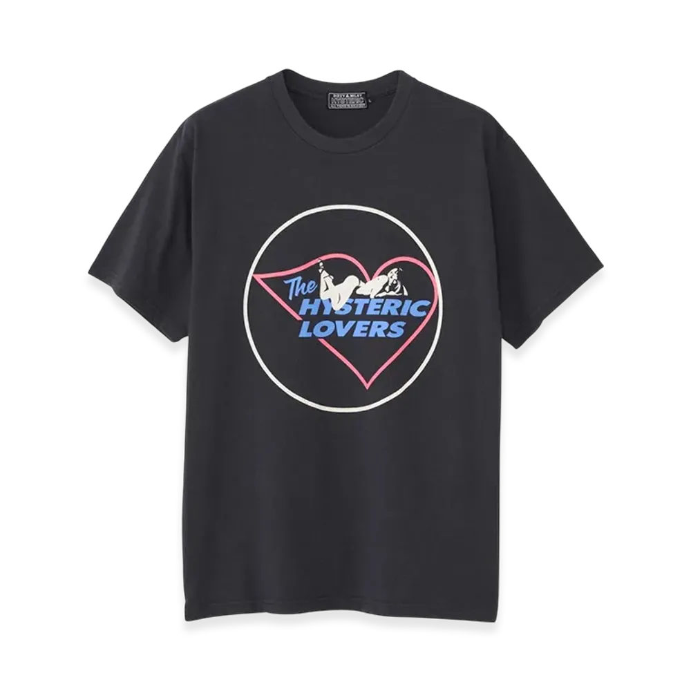 HYSTERIC GLAMOUR Hysteric Lovers T-Shirt "Black" 02251CT21