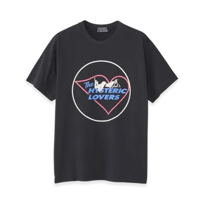 HYSTERIC GLAMOUR Hysteric Lovers T-Shirt "Black" 02251CT21