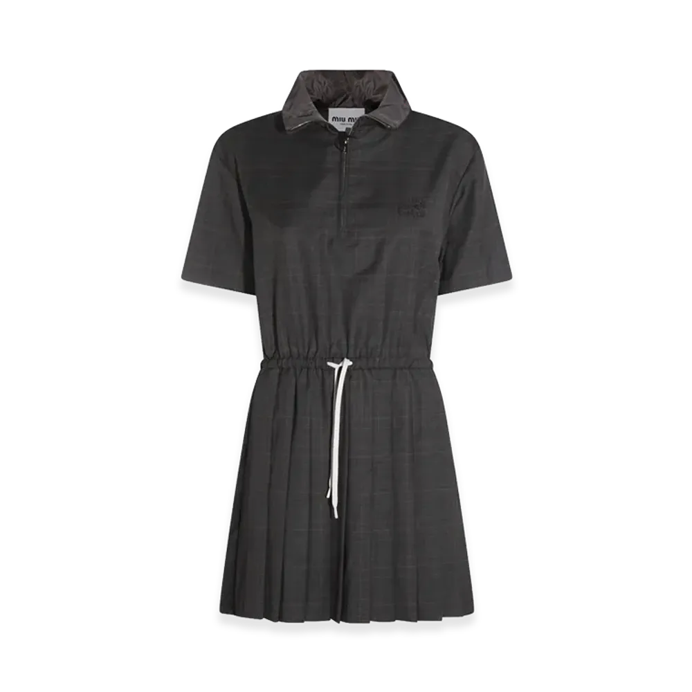 MIU MIU Women's Dresses "Dark Gray"