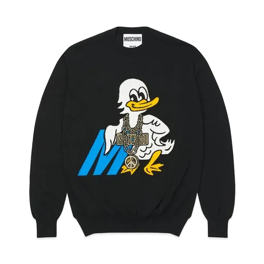 PALACE / Moschino Knitted Jumper "Black"
