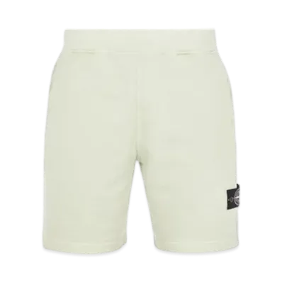 Stone Island 618T3 70% Recycled Cotton Fleece Tinto Terra Bermuda Shorts - 24SS "Pistachio Green"