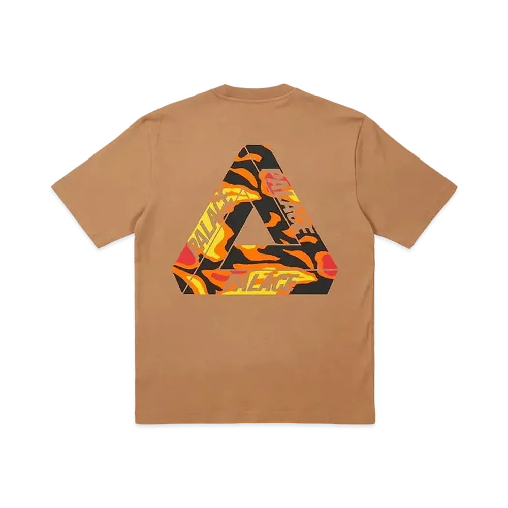 PALACE Jungle Camo Tri-Ferg T-Shirt "Mocha"