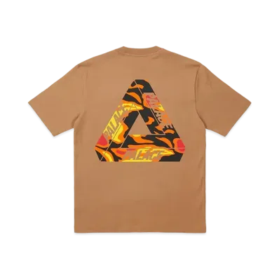 PALACE Jungle Camo Tri-Ferg T-Shirt "Mocha"