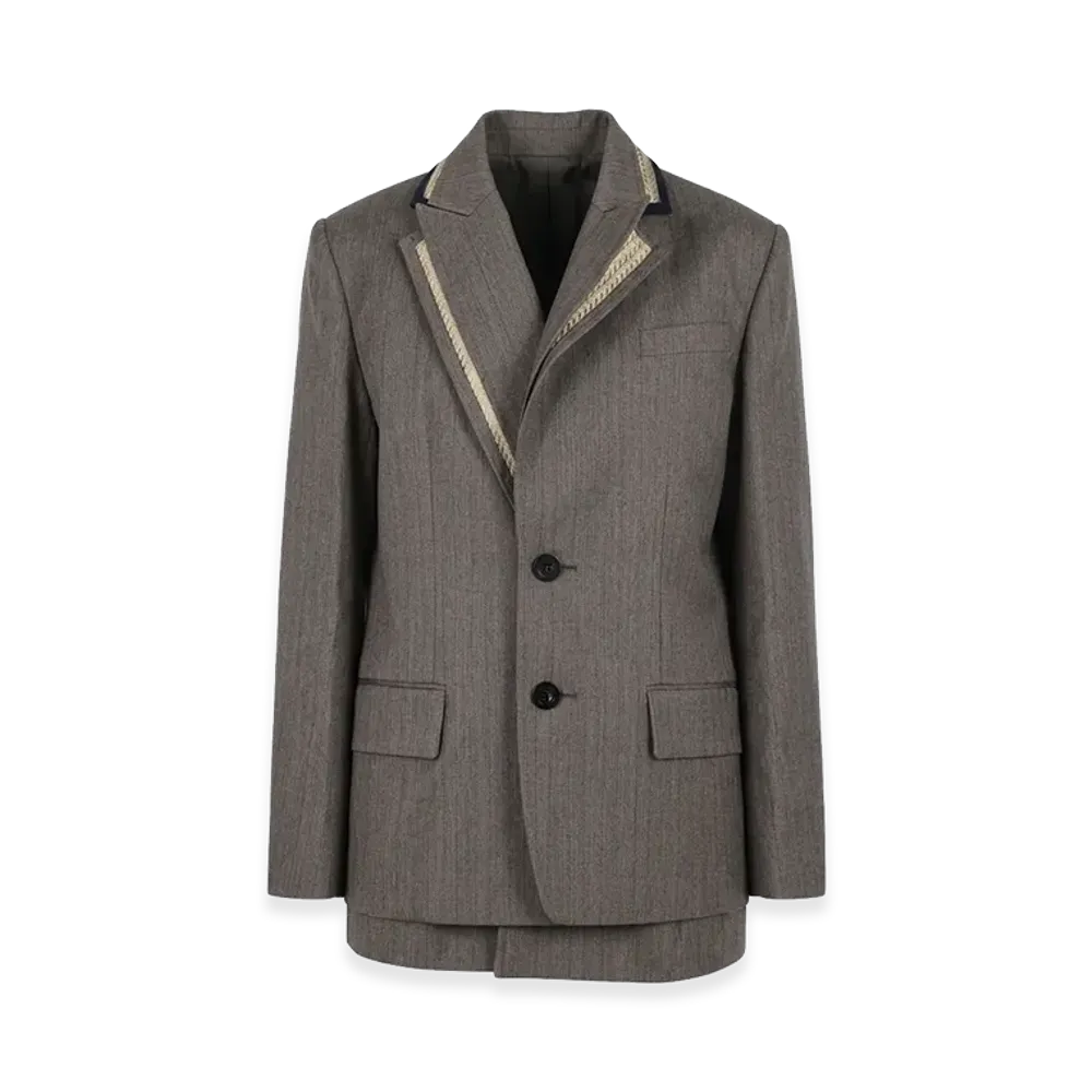 sacai Women's Jackets "Brown"