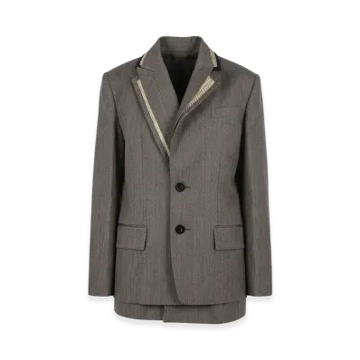 sacai Women's Jackets "Brown"