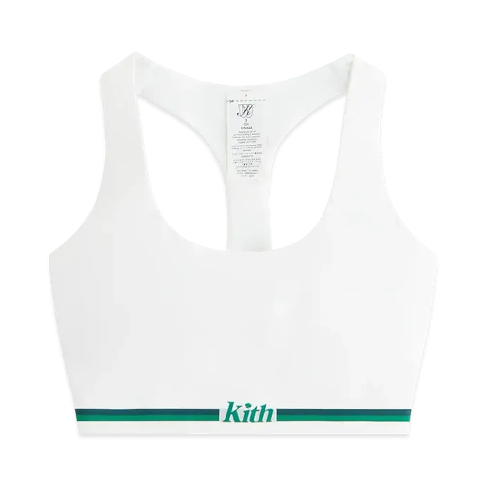 Kith Women for Wilson Doubles Racerback Bra "White"