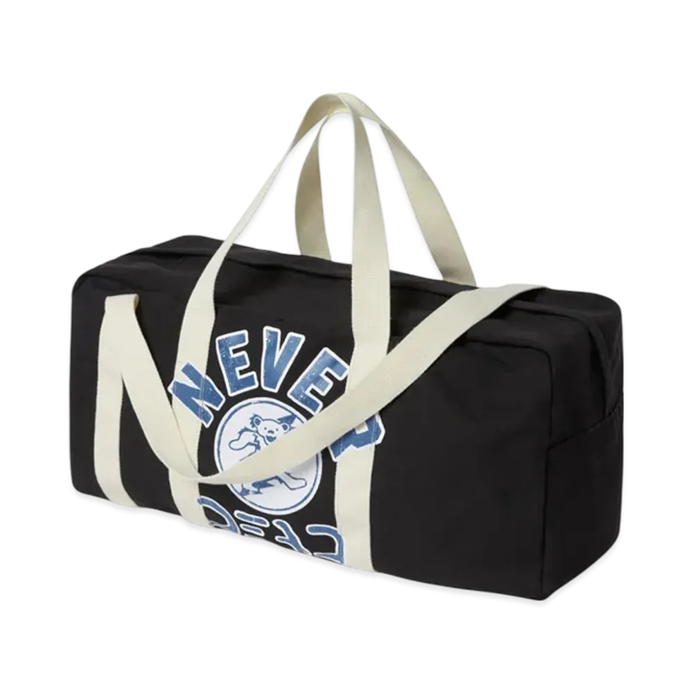 thisisneverthat x Grateful Dead Ligtning Bear Duffle Bag "Black"