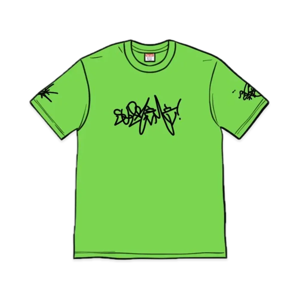 Supreme x Rammellzee Tag Tee "Green"