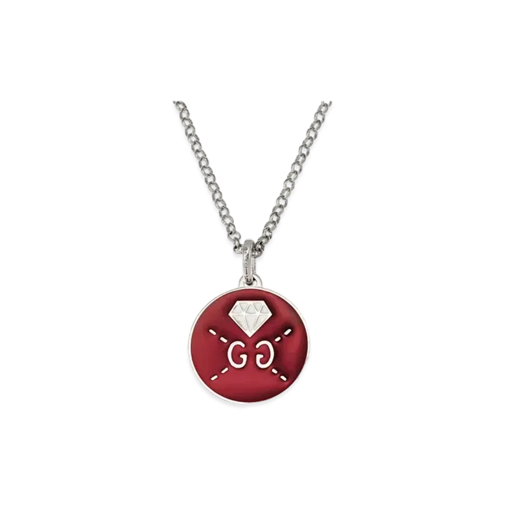 GUCCI Ghost Necklace "Red"
