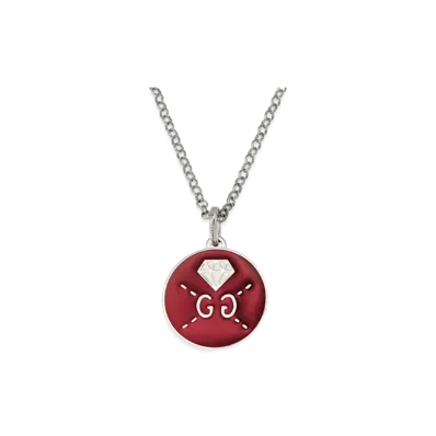 GUCCI Ghost Necklace "Red"