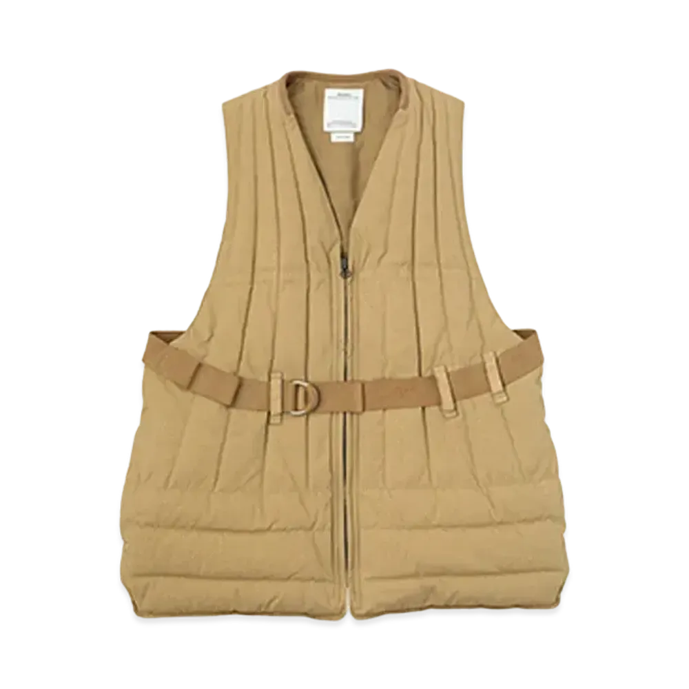 visvim SOLAS DOWN VEST "Beige"