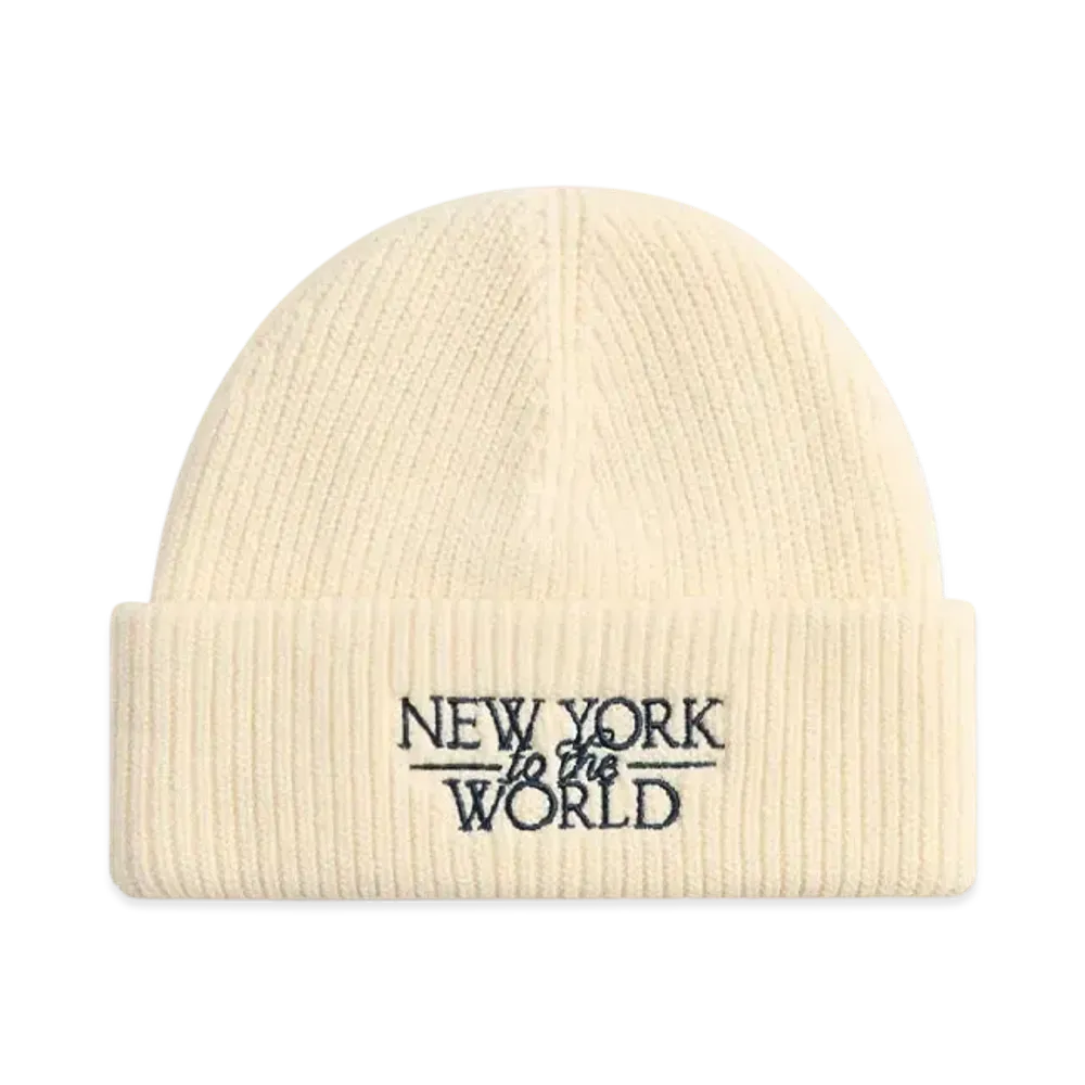 Kith NY To The World Mia Beanie "Sandrift"