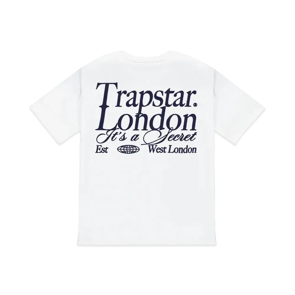 TRAPSTAR London Print Tee "White/Navy"