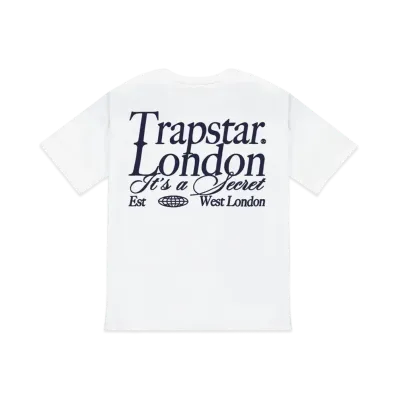 TRAPSTAR London Print Tee "White/Navy"